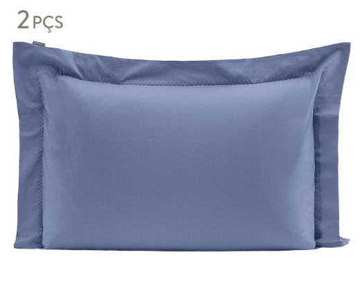 Fronhas Vichy com Babado