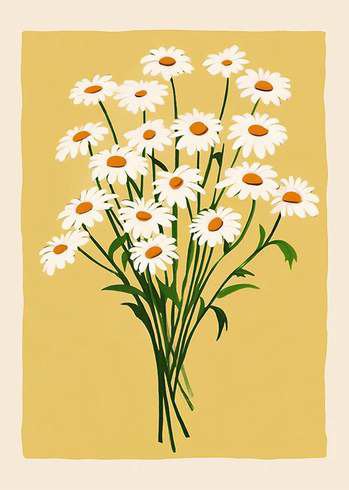 Quadro Daisies